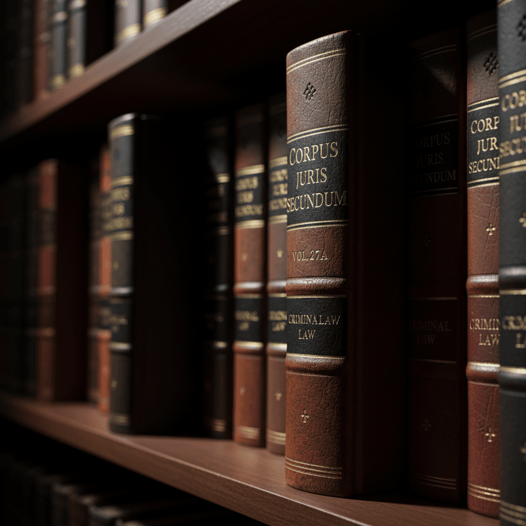 Legal reference library and law books